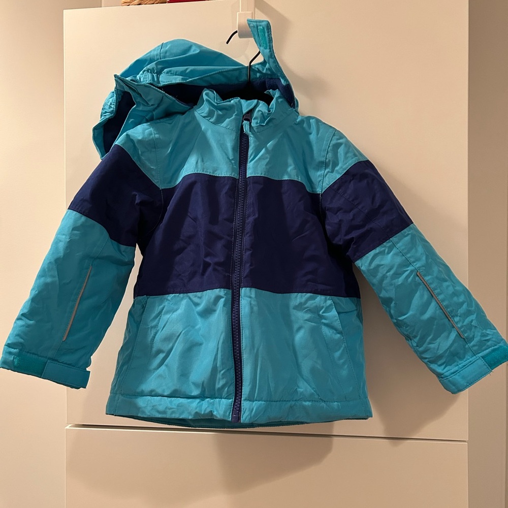 Lily & Dan 3T Blue and Aqua Coat
